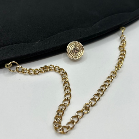 Vintage Black Evening Clutch - Picture 4 of 8